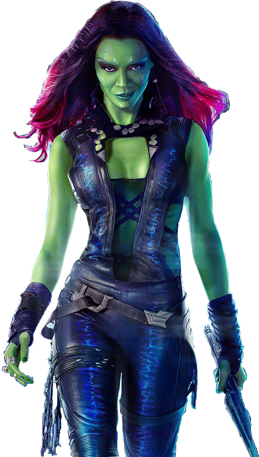 Png Gamora - Gamora Guardians Of The Galaxy (658x960), Png Download