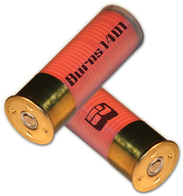 Less Lethal 12 Gauge Burns 1401 Round - Cylinder (640x640), Png Download
