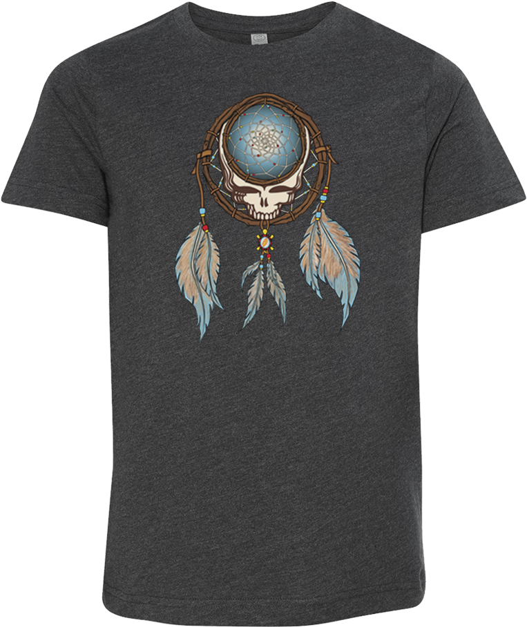 Grateful Dead Steal Your Face Skull In A Dream Catcher - Steal Your Face (550x550), Png Download