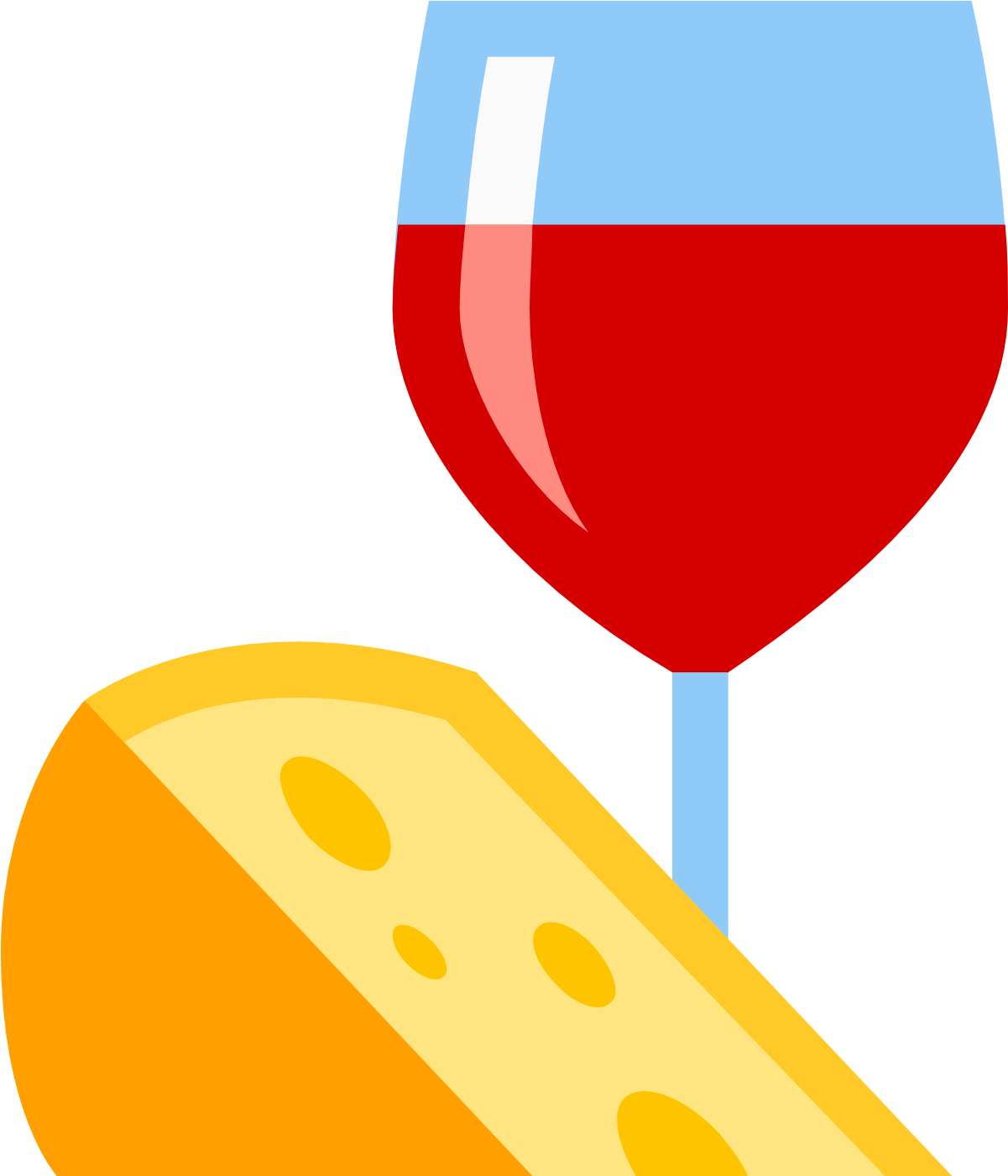 E Mais Um Monte De Opção Com Queijo, Muito Queijo E - Wine And Food Icon (1600x1600), Png Download
