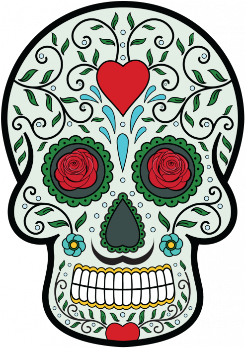 Grateful Dead - Calavera (493x700), Png Download