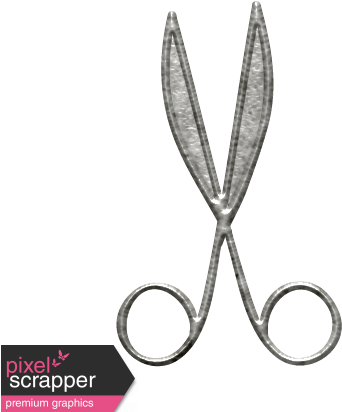 Toolbox Calendar Metal Scissors Doodle - Digital Scrapbooking (456x456), Png Download