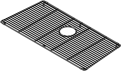Sink Grid For Trapezoid Sink - Julien 200184 Sink Grid (848x570), Png Download