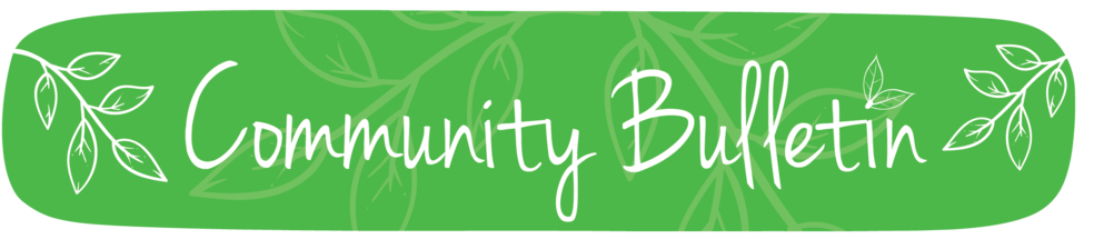 Community Bulletin (1000x214), Png Download