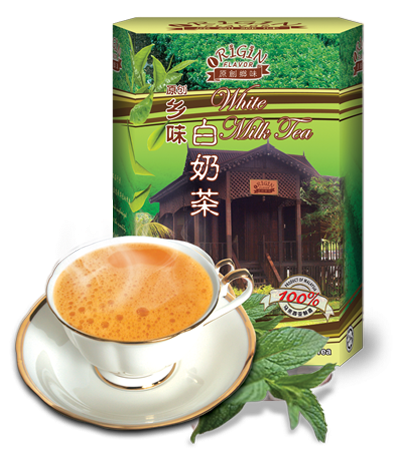 White Milk Tea - Malaysian Milk Tea (400x456), Png Download