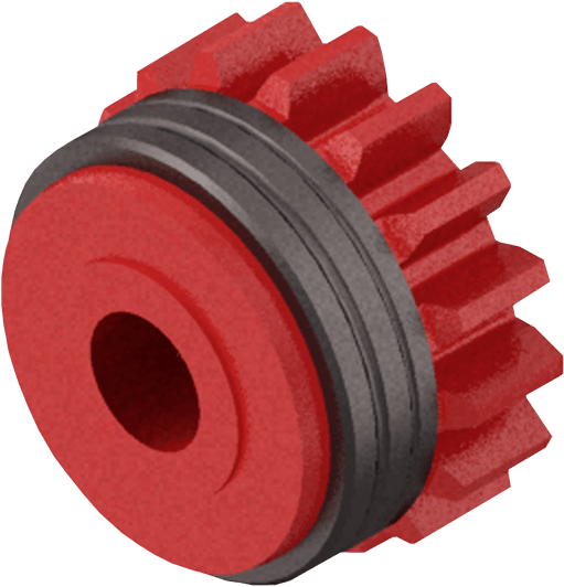 Trapezoid V Groove Kemppi Feed Roll - Barbell (600x600), Png Download