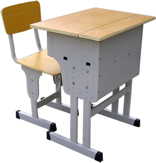 Luoyang Supplier Single Desk Chair Used Old School - End Table (640x480), Png Download