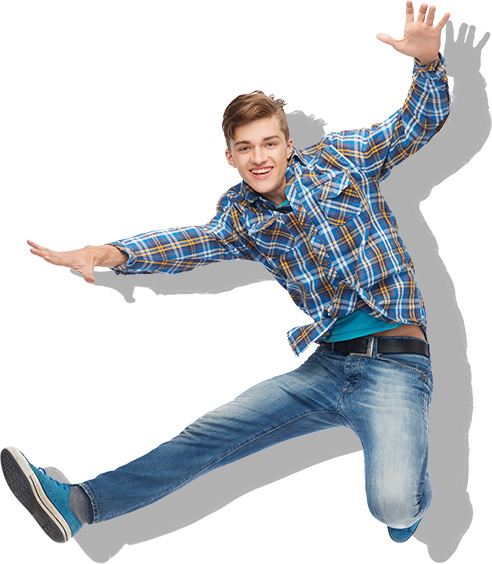 Jump Warehouse (492x564), Png Download