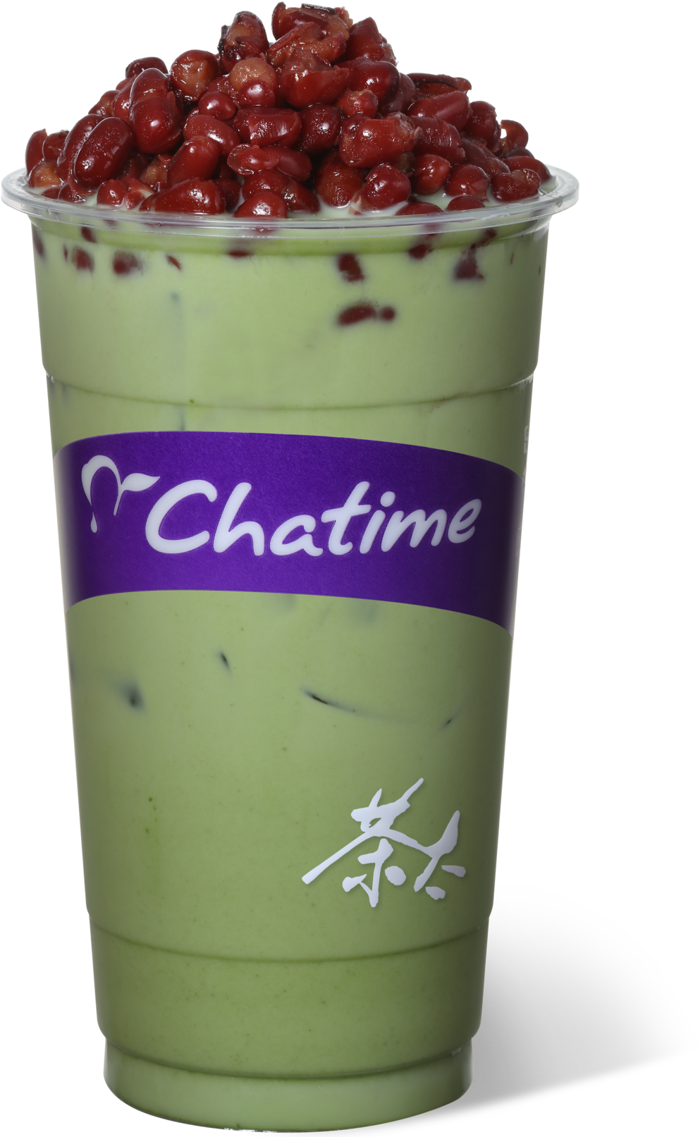 ¦tªvª÷®é¥¤¯ùmatcha Red Bean Milk Tea (1000x1617), Png Download