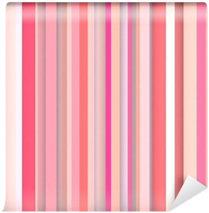 3d Abstract Pink Red Backdrop In Vertical Stripes Wall - Colorfulness (400x400), Png Download