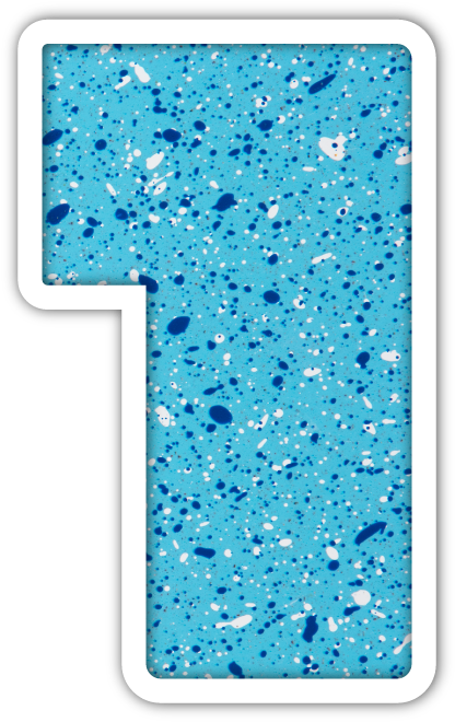 Color Gota Fondo Azul - Blue (805x805), Png Download