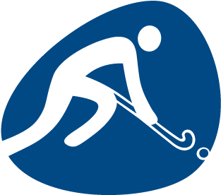 Rio 2016 Olympics Field Hockey Icon - Olympic Field Hockey Logo (350x350), Png Download
