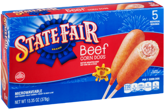State Fair Corn Dogs 5 6 Ct (600x600), Png Download