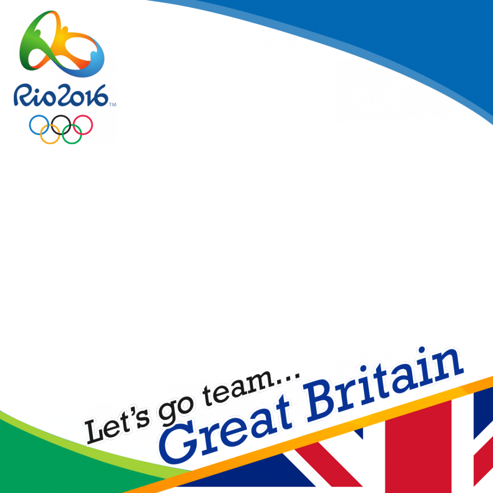 Great Britain Rio 2016 Team Profile Picture Overlay - 2016 Rio Olympics Frame (1000x1000), Png Download