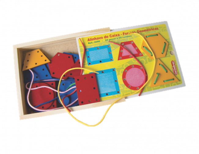 Carimbras Alinhavo De Caixa Formas Geométricas (650x650), Png Download