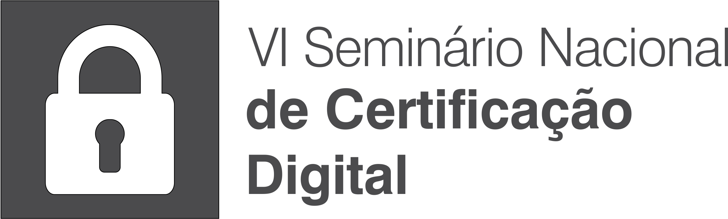 Logo Semináriio - Monochrome (2589x751), Png Download