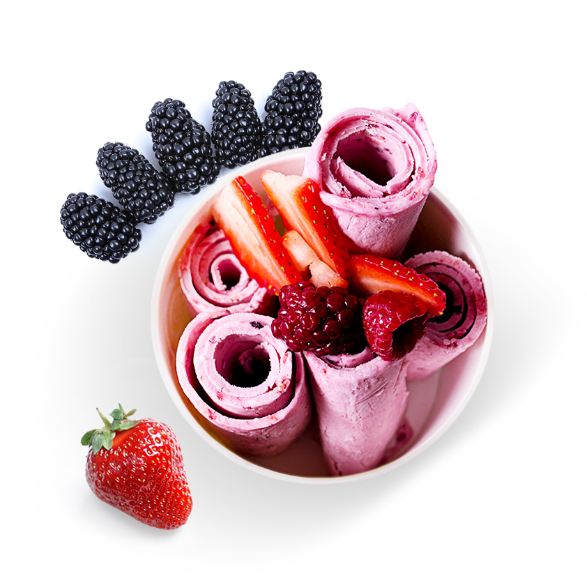 Sorvete Tailandês - Delray Goodies (842x826), Png Download