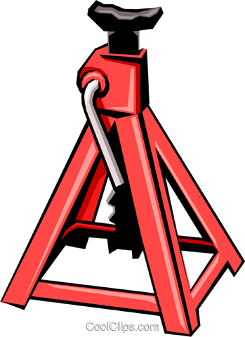 Car Jack Stand - Name Of Complex Machine (349x480), Png Download