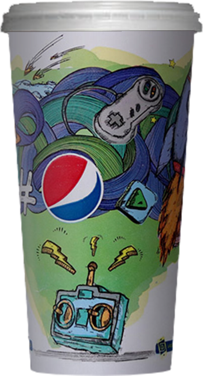 Download Blippar And Scan The Cup Above To View The - Longboard (407x751), Png Download