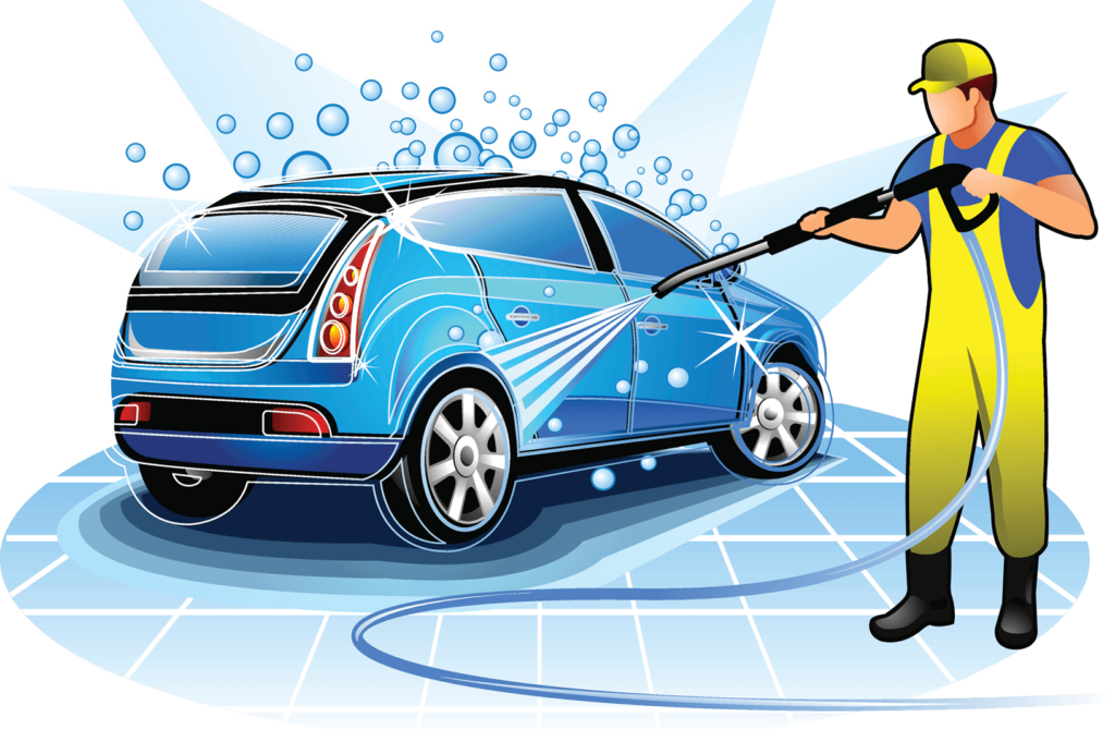 Car Cleaning - Car Washing (1024x669), Png Download