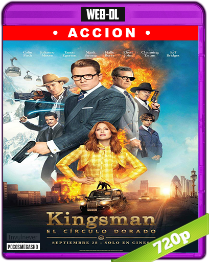 Realsteel1080 - Kingsman El Círculo Dorado Dvd (542x542), Png Download