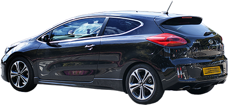 This Black Car Is So Clean And Shiny You Could Use - Garage (450x450), Png Download