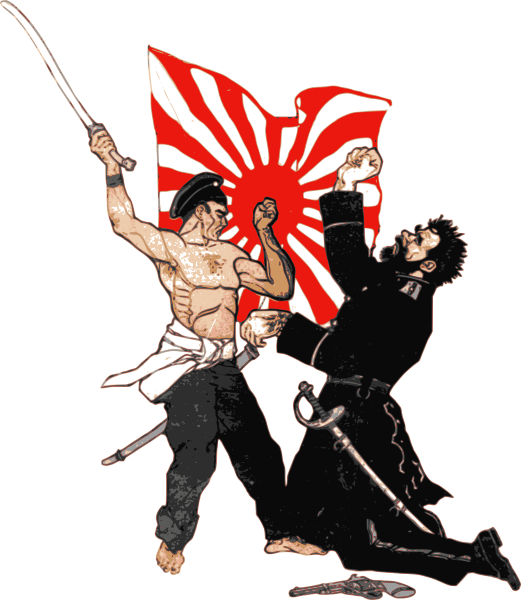 Russo-japanese War Combatants Png Images 521 X - Russo Japanese War Clipart (521x600), Png Download