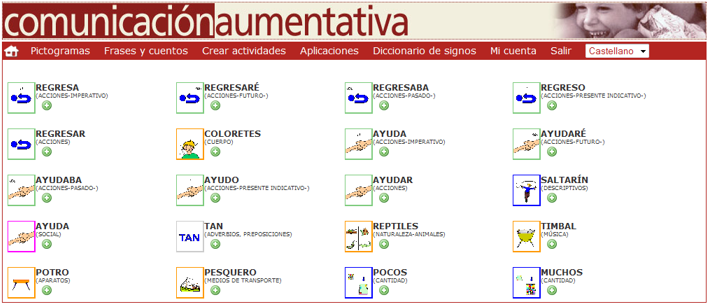 Página Web Aumentativa - Sistema Car Comunicacion Aumentativa En La Red (713x315), Png Download