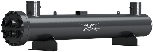 Alfa Laval Shell And Tube Heat Exchanger (640x360), Png Download