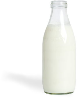 Milk Png Milk Bottle Png 322 - Bottle Of Milk Png (322x376), Png Download