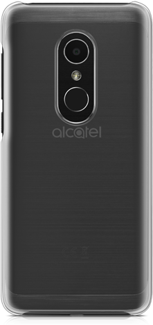 Alcatel 1c Shell Case With Metallic Black Phone - Prestigio Muze G3 (500x500), Png Download