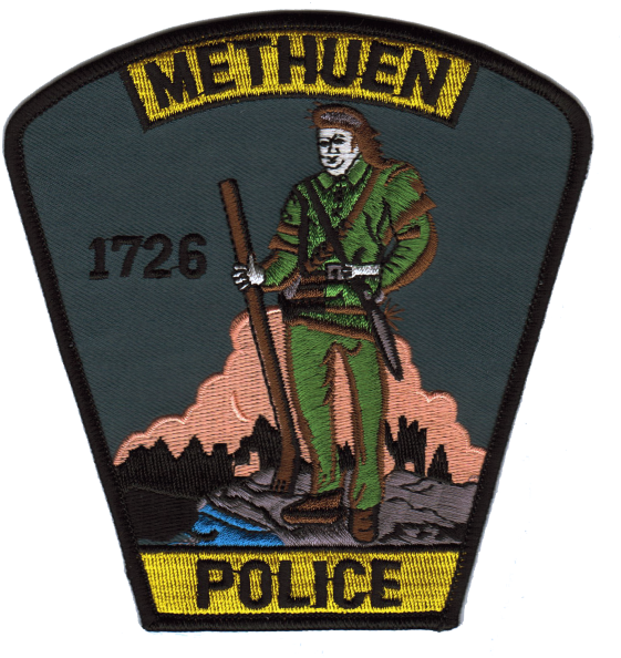 No Danger To Community - Methuen Ma Police Patch (600x615), Png Download