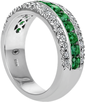 Emeralds Emeralds Emeralds Emeralds - Grissom's Fine Jewelry (400x400), Png Download