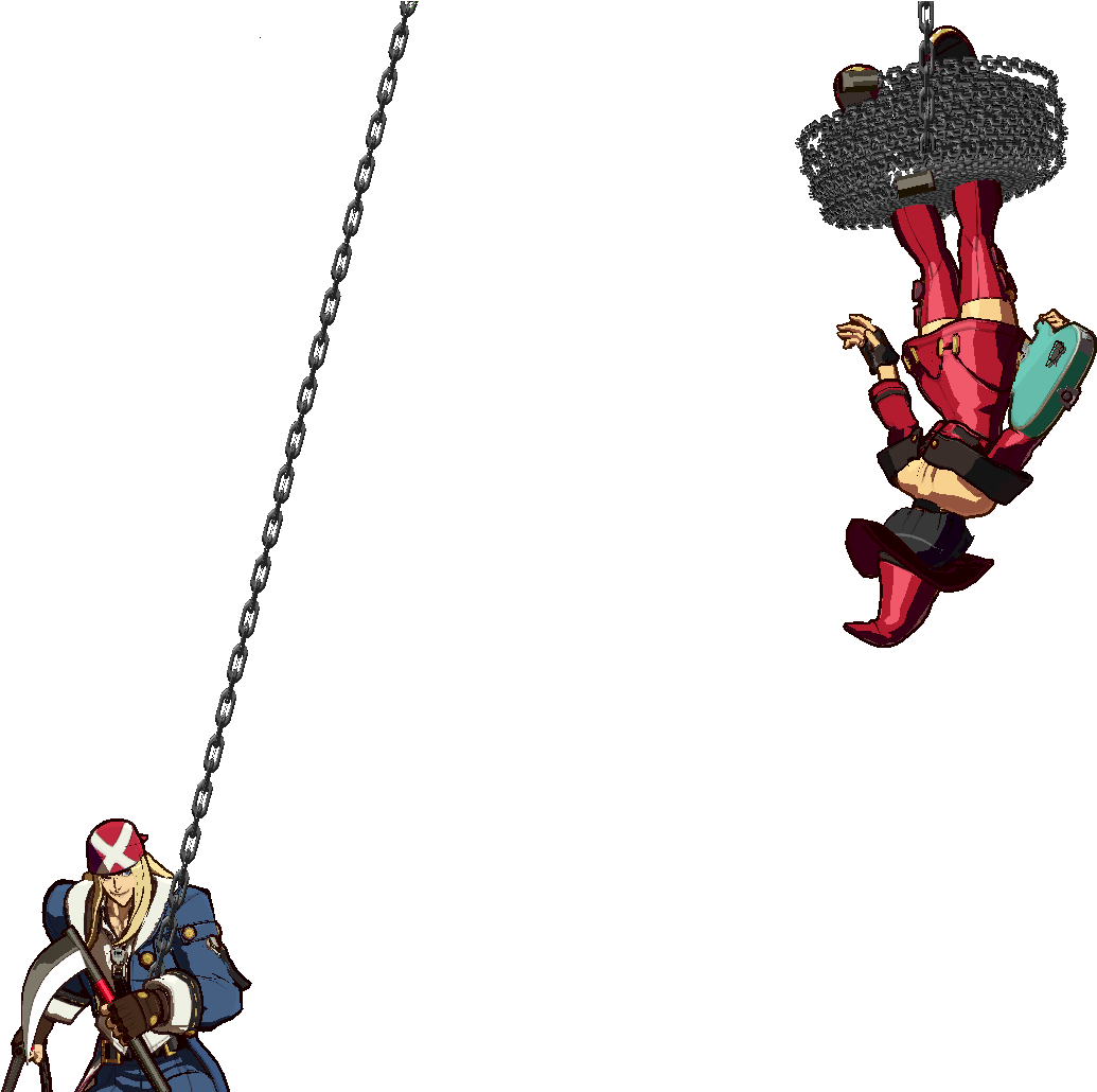 Ggxrd Axl Spindlespinner2 - Portable Network Graphics (1085x1029), Png Download