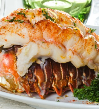 Lobster-tails - Harbour House Crabs (372x402), Png Download
