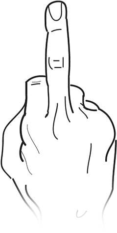 28 Collection Of Balled Up Fist Drawing - Sketch (500x500), Png Download