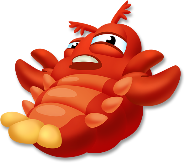 Lobster Ready - Lobster (590x590), Png Download