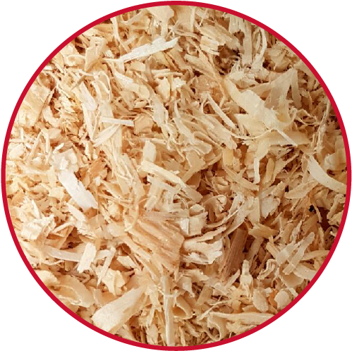 One Or More Skids Can Be Added To Your Wood Shavings - Pet (1205x569), Png Download