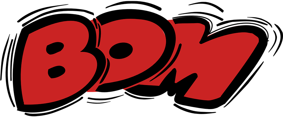 Comic Style Language, Language, Onomatopoeia, Language - Eartoon Explosion Png (960x480), Png Download