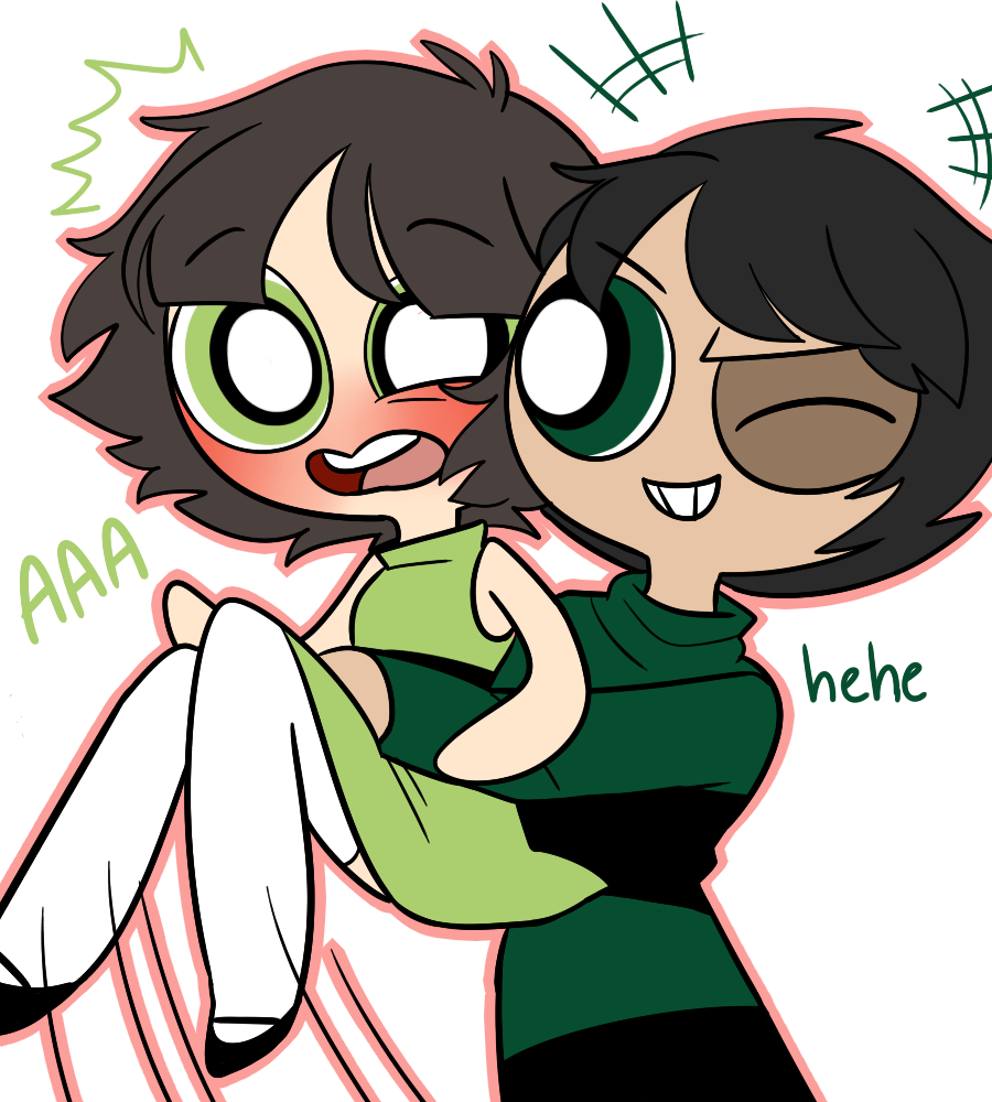 Rah By Tear-mint On Deviantart 3 Chicos, Chicas Super - The Powerpuff Girls (900x1000), Png Download