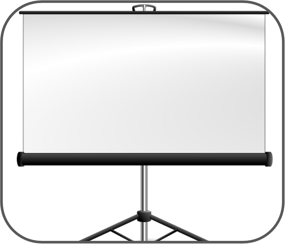 Projection Screen (913x781), Png Download