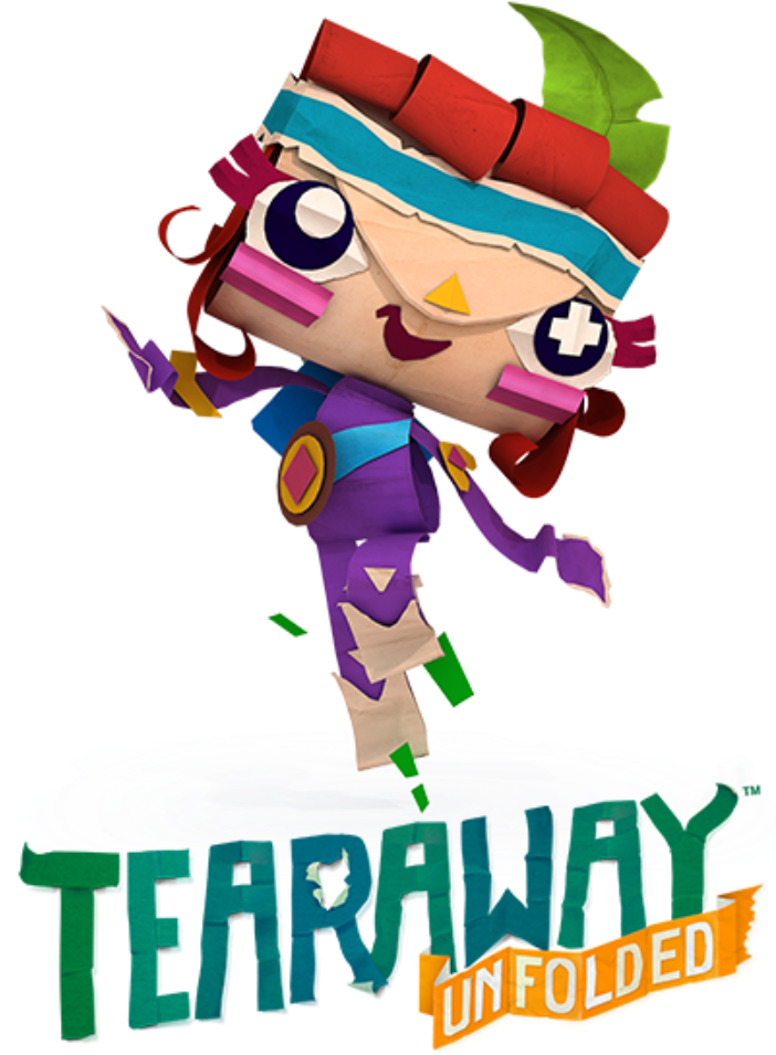 Tearaway Unfolded-woohoo - Tearaway Unfolded (701x1024), Png Download