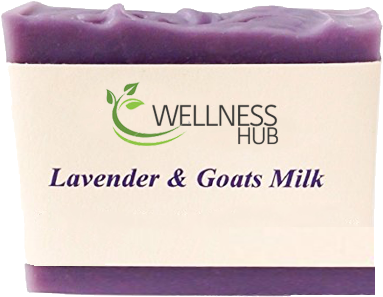 Lavender Goats Milk Soap Bar. 100 Natural (900x900), Png Download