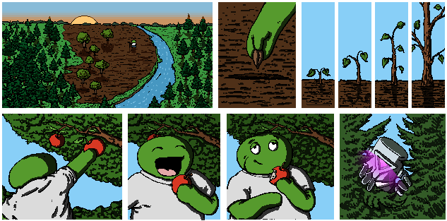 Who Is Patchman And Why You Shouldn't Be Him Long Story - Cartoon (640x320), Png Download