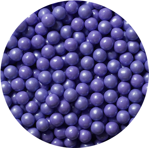 Shimmer Lavender Pearls Pressed Candy - Sweetworks Lavender Pearl Candy Beads - Halloween Candy (500x500), Png Download