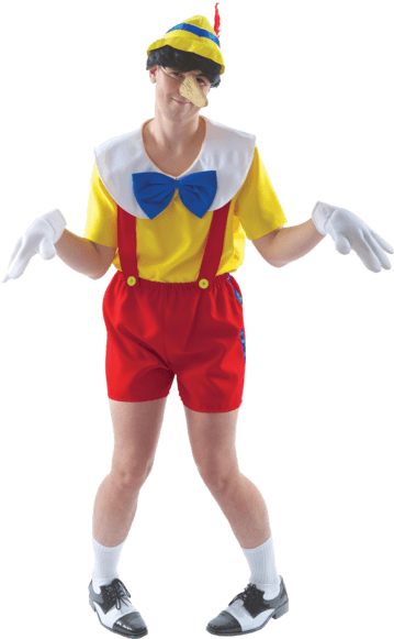 For The Look - Pinocchios Costume In Shrek (366x580), Png Download