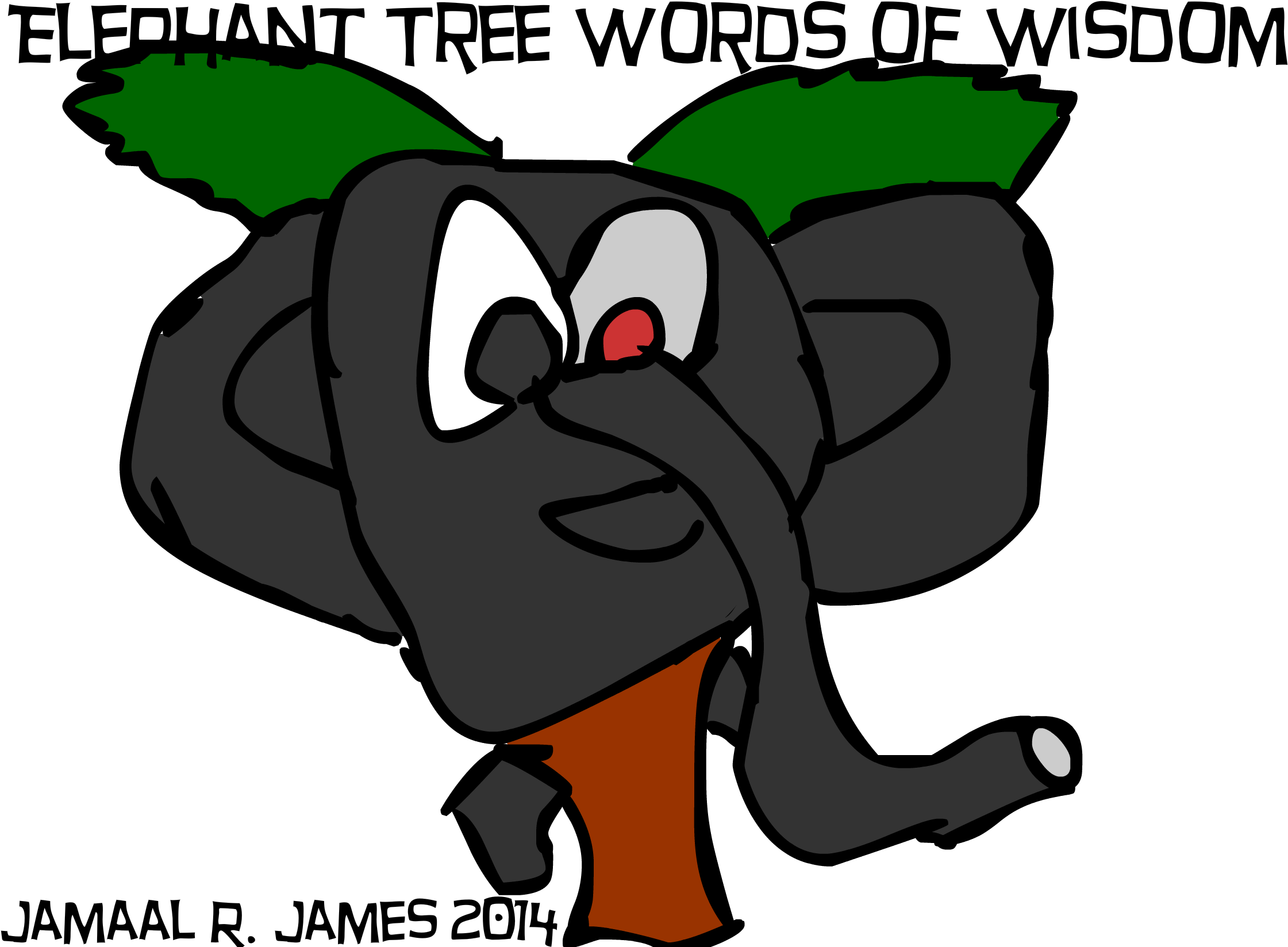 Elephanttree Comic Strip Was Created By Jamaal R - Comics (2292x1667), Png Download