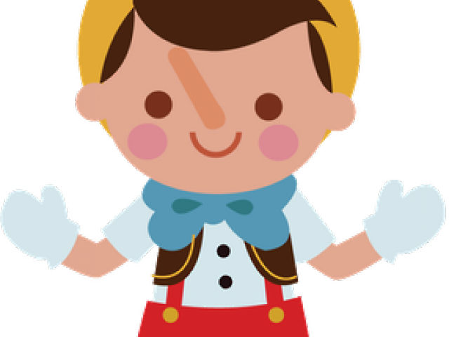 Pinocchio Clipart Cute - Minus Pinoquio (640x480), Png Download