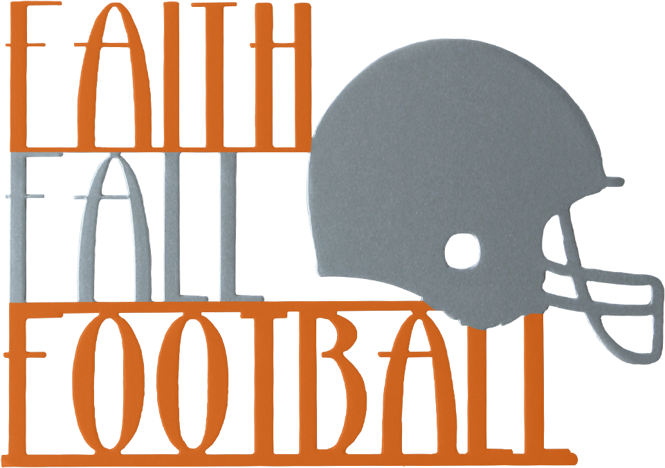 Faith Fall And Football Football Wreath Fall Wreath - Its Fall And Football Season (1000x1000), Png Download