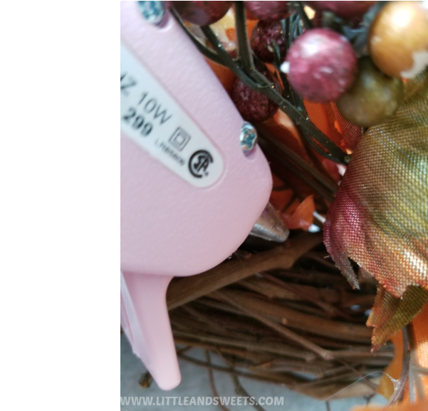 Easy Diy Fall Wreath - Christmas Ornament (768x576), Png Download